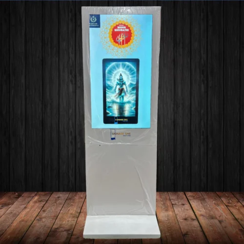 Signage One 6 ft. Standee with Tempered Glass